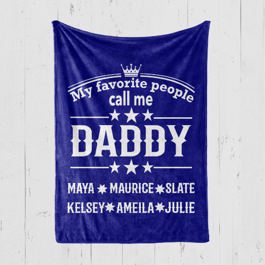 My Favorite People Daddy Blanket