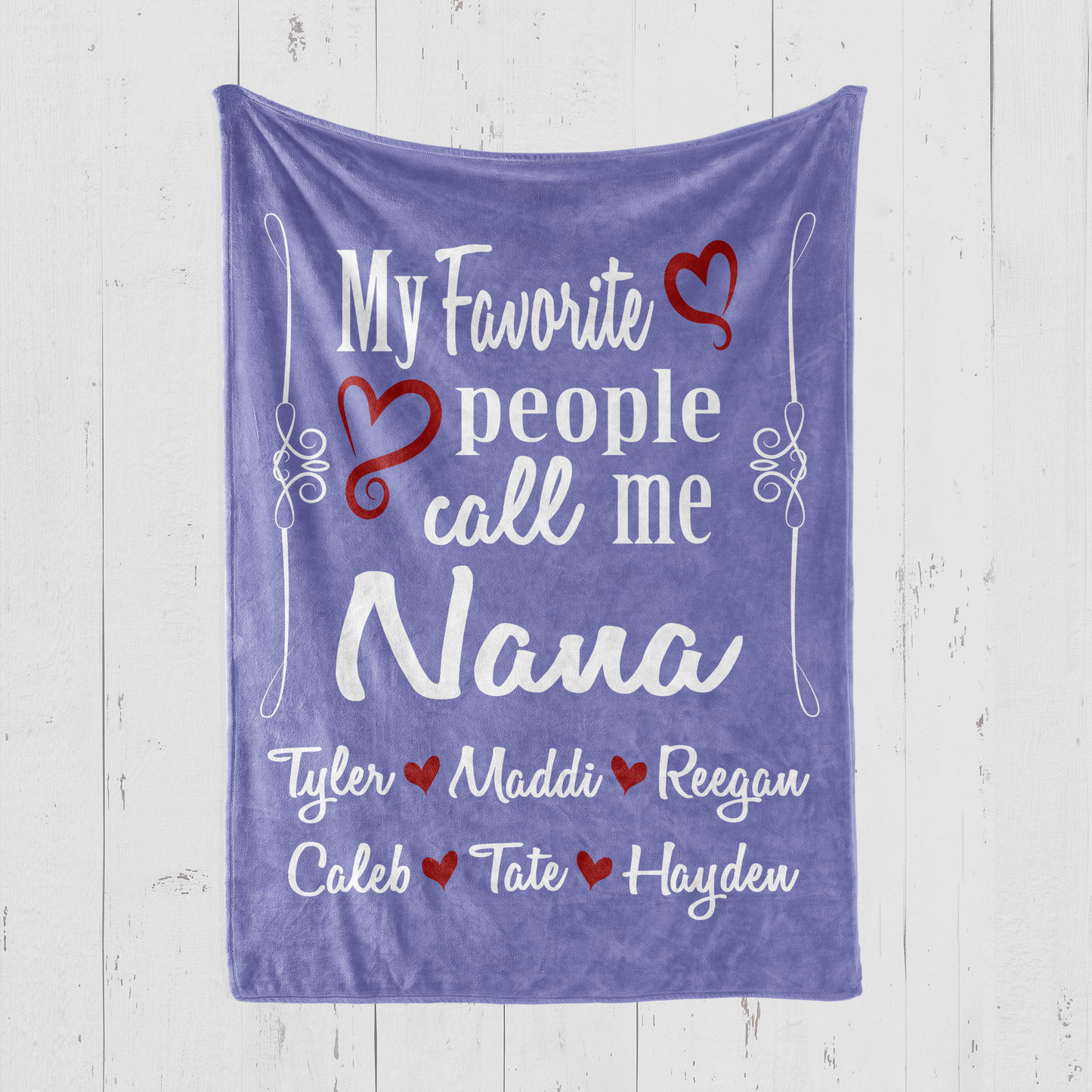 My Favorite People Call Me Nana Blanket