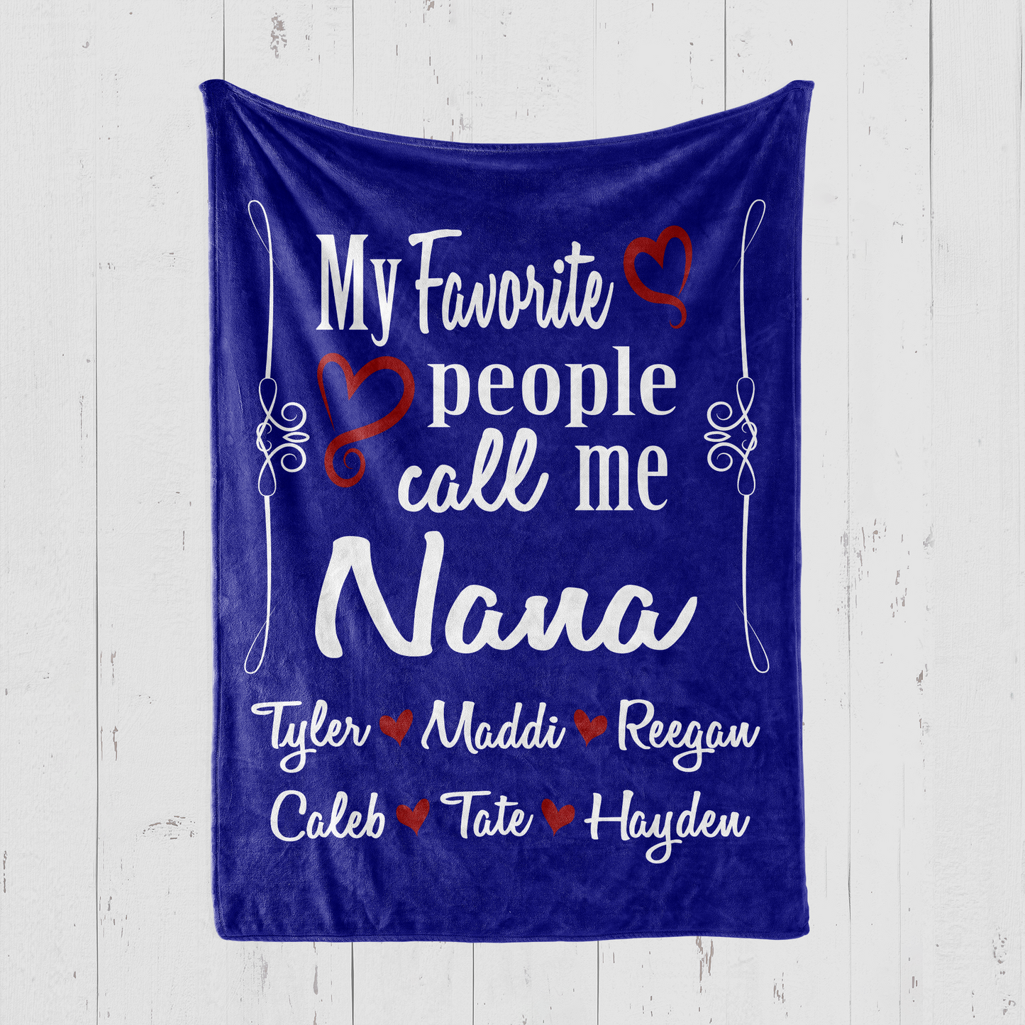 My Favorite People Call Me Nana Blanket