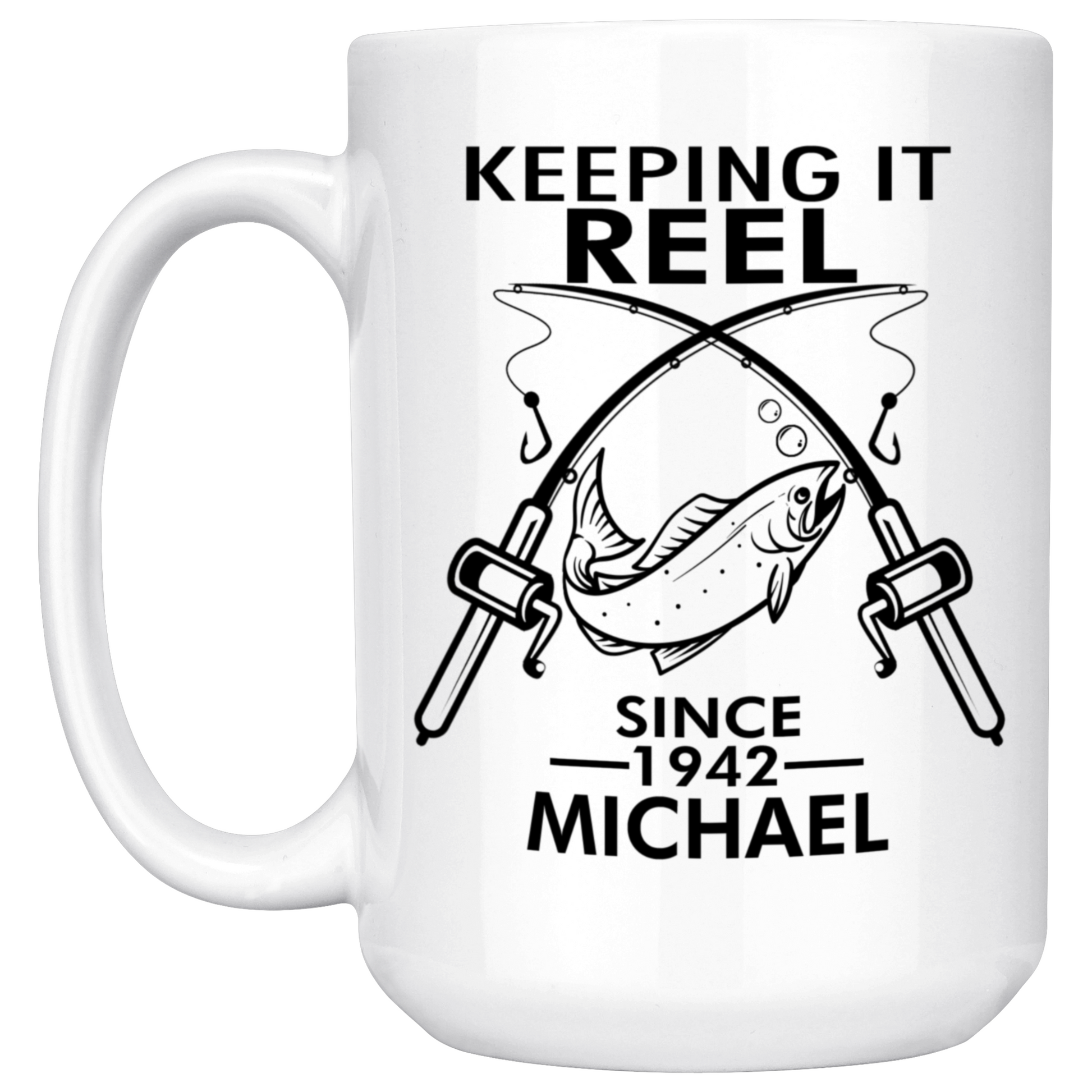 Keeping it Reel Since 1942 Mug