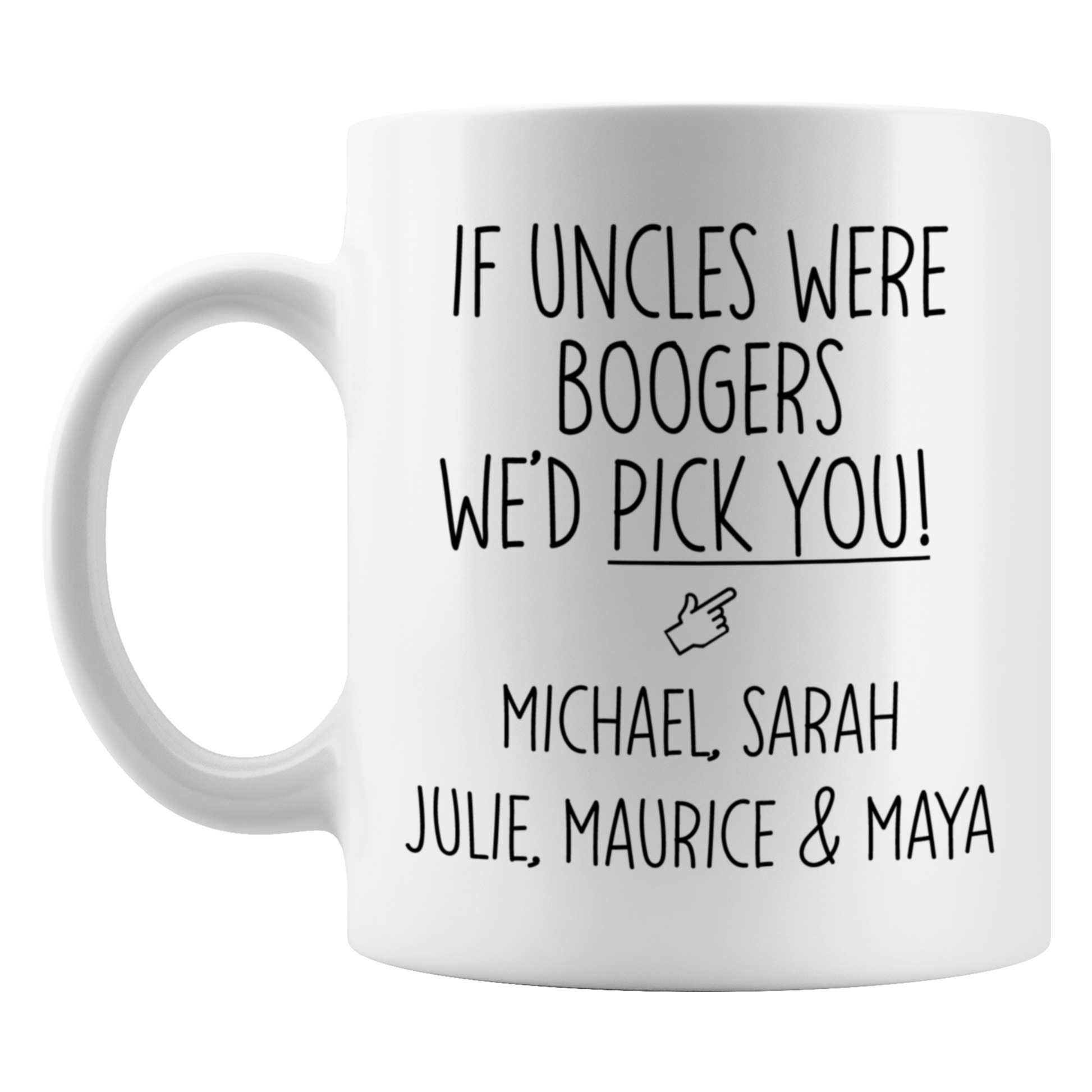If Uncles were Boogers We'd Pick You Mug