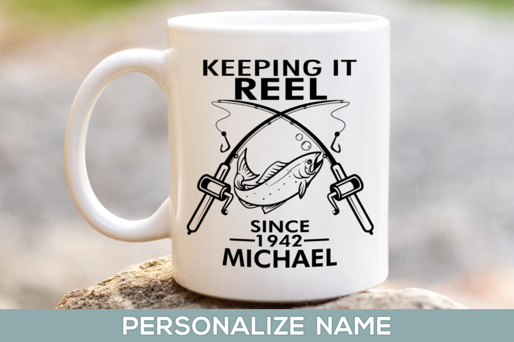 Keeping it Reel Since 1942 Mug