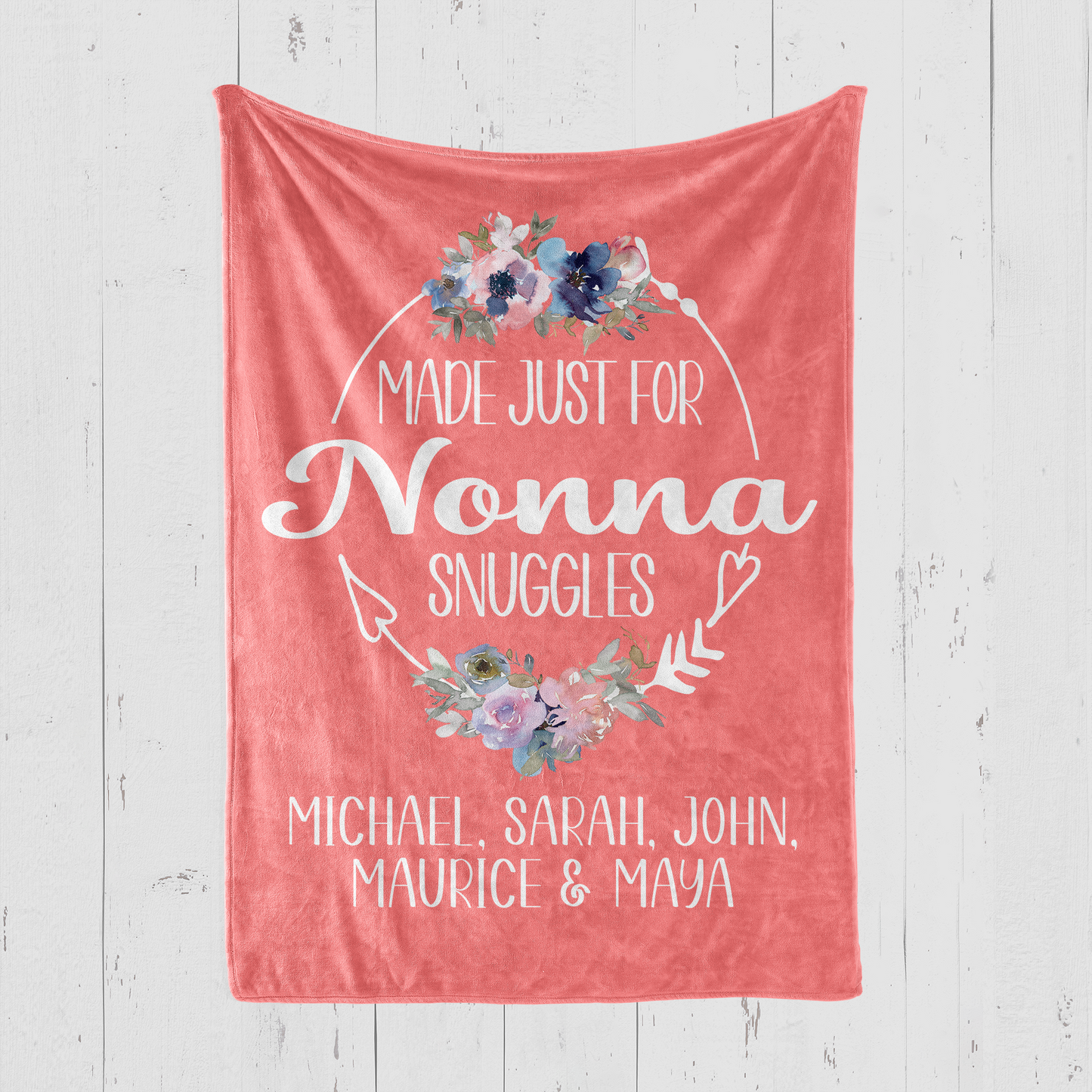 Nonna Snuggle Grandkids Blanket