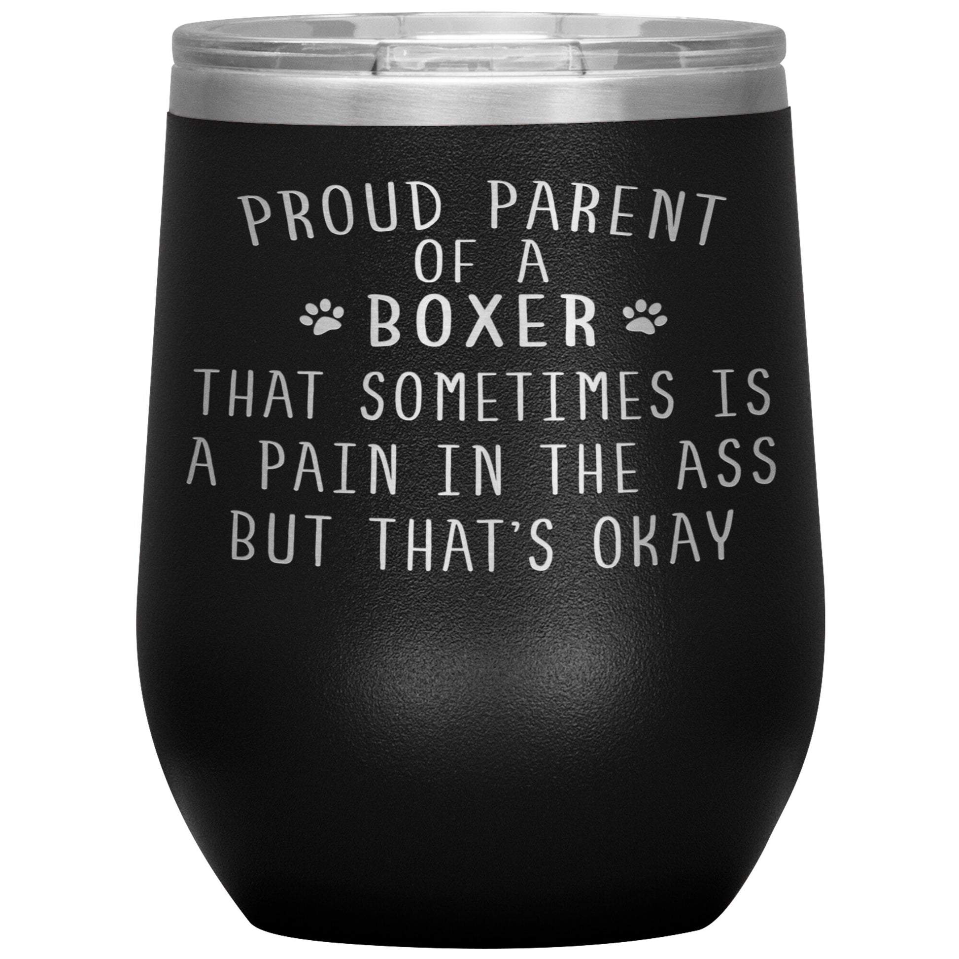 Proud Parent of a Boxer Tumbler