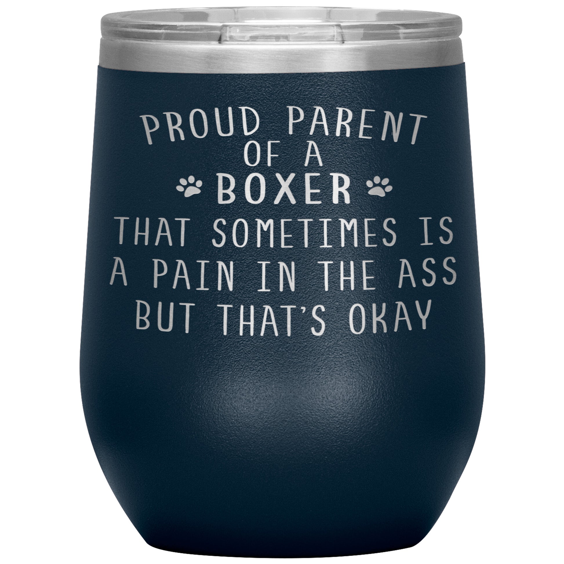Proud Parent of a Boxer Tumbler