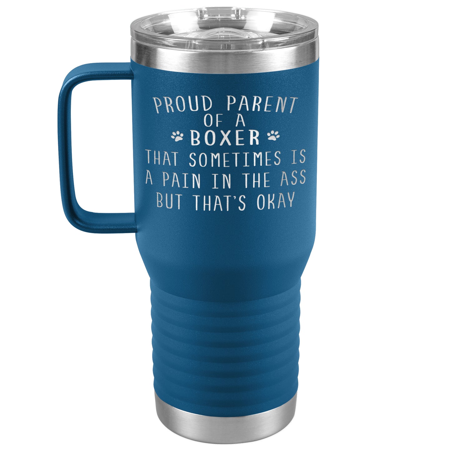 Proud Parent of a Boxer Tumbler