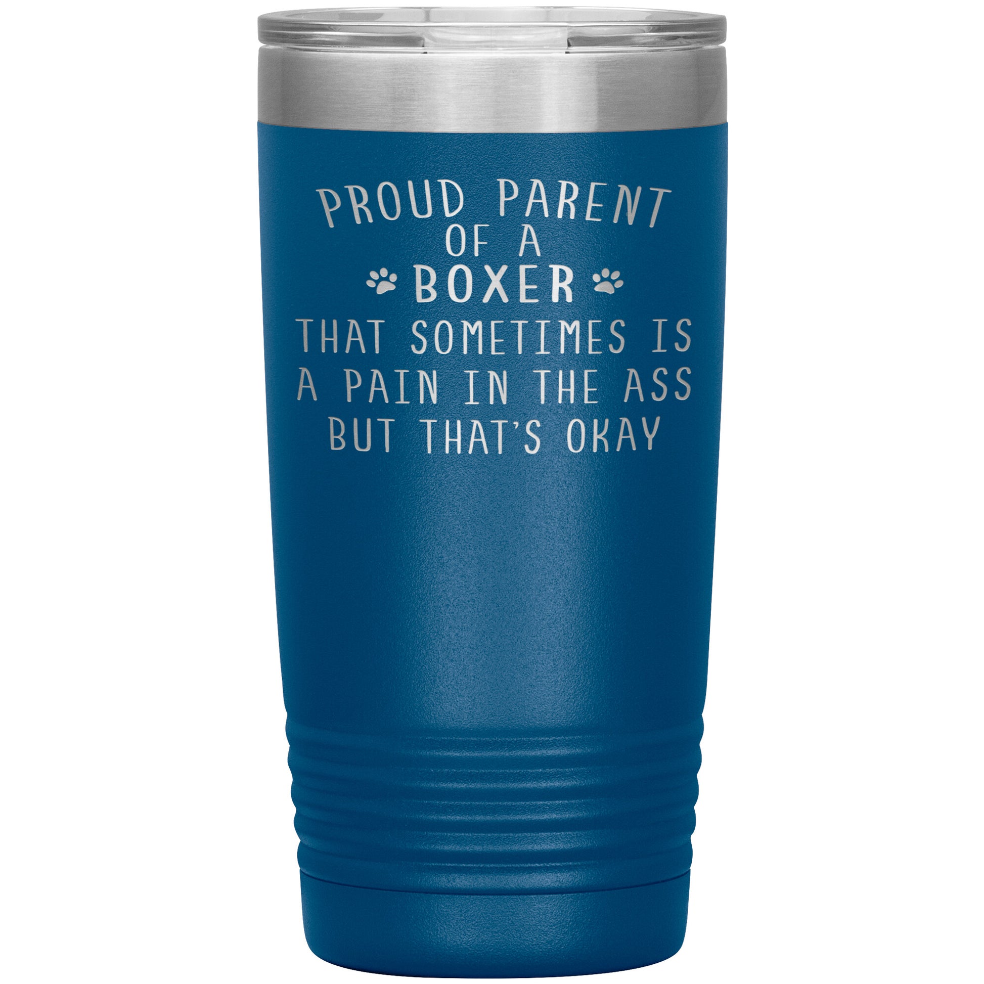 Proud Parent of a Boxer Tumbler