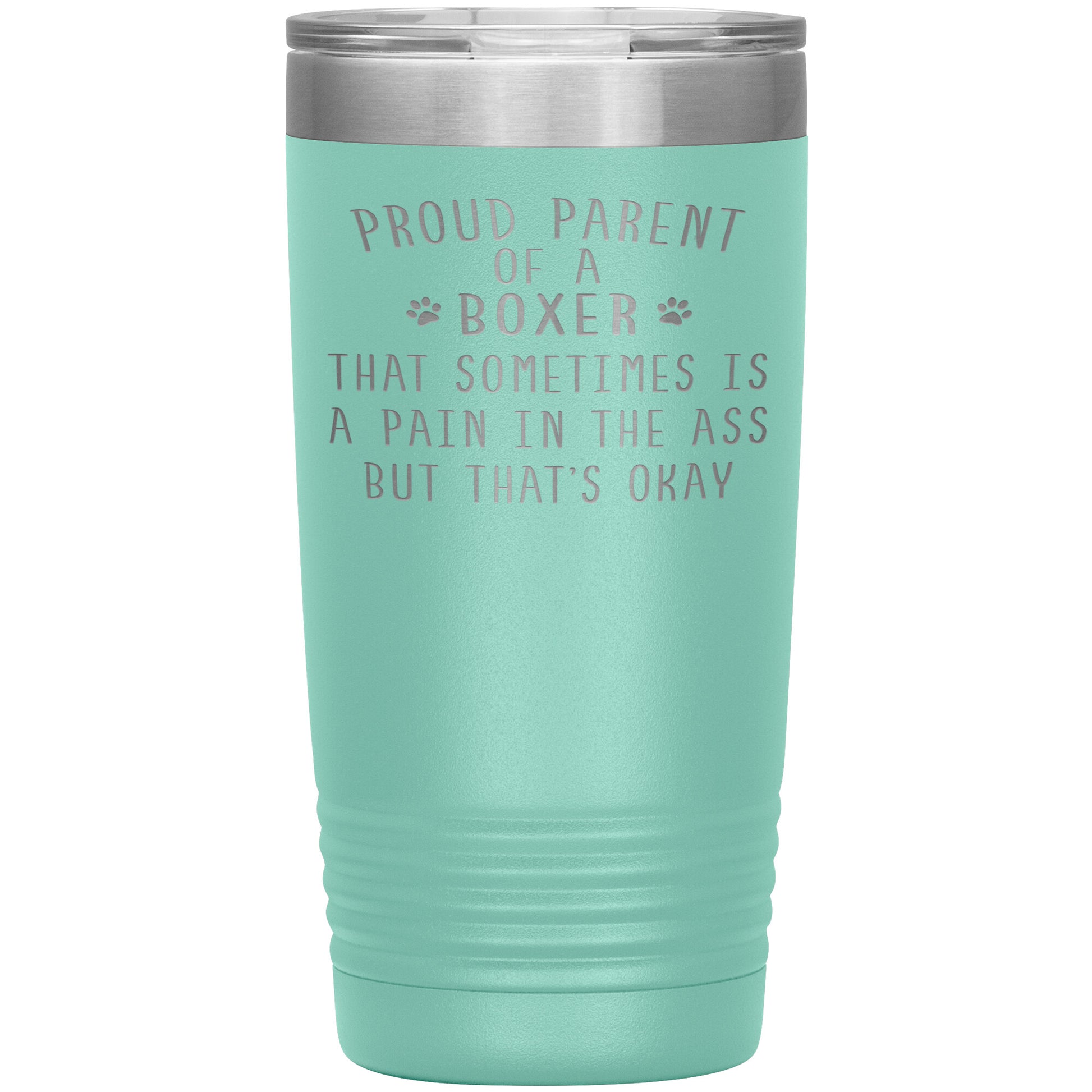 Proud Parent of a Boxer Tumbler