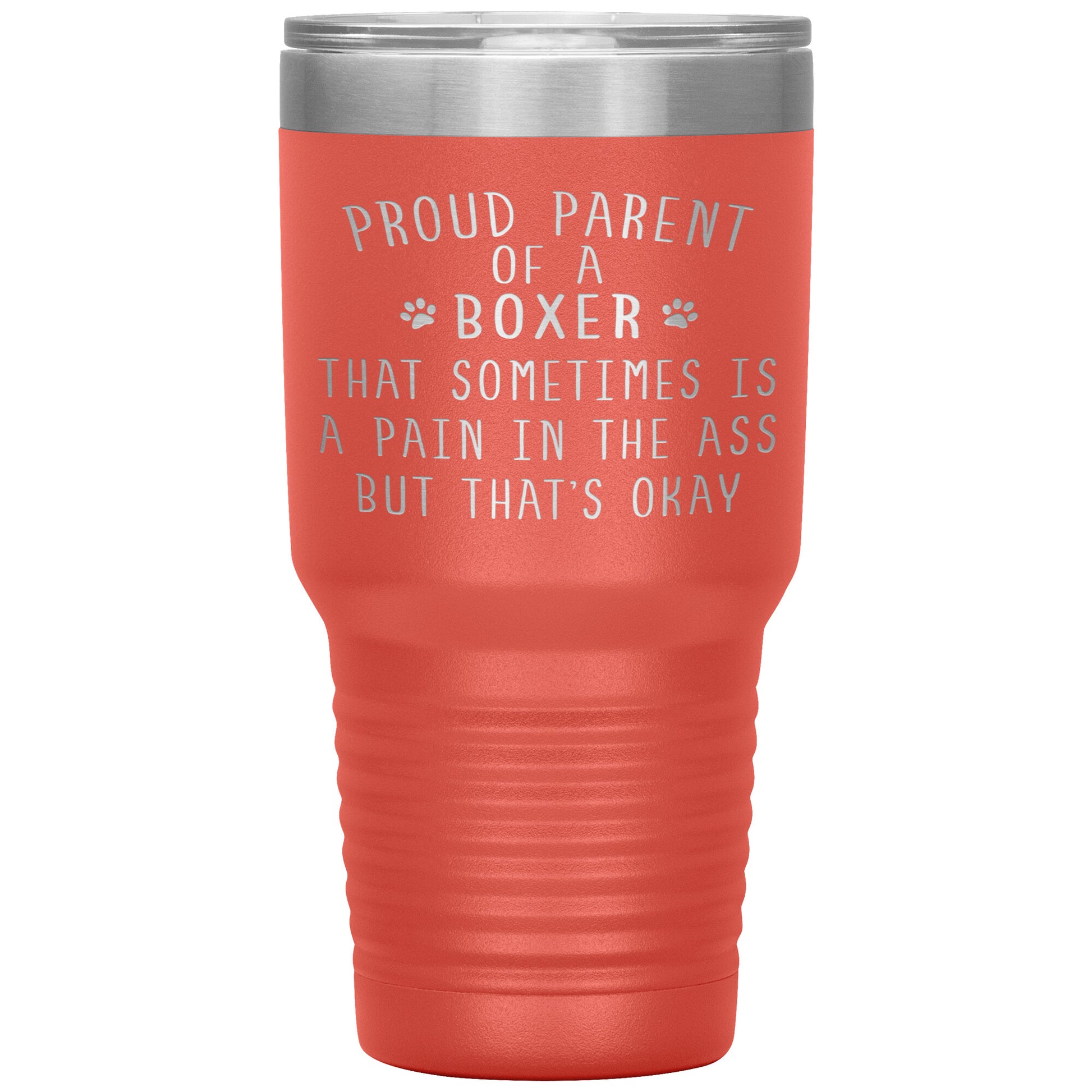 Proud Parent of a Boxer Tumbler