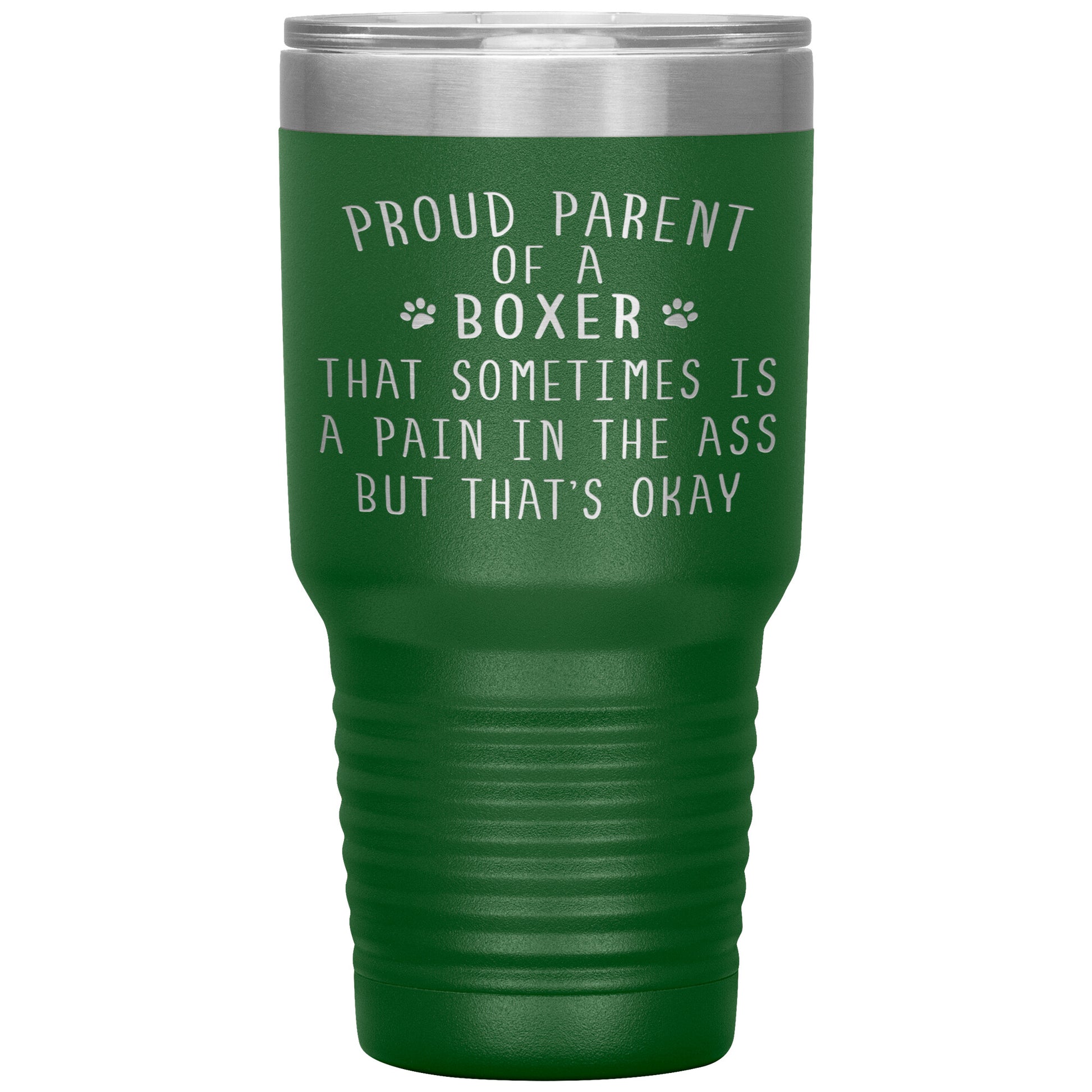 Proud Parent of a Boxer Tumbler