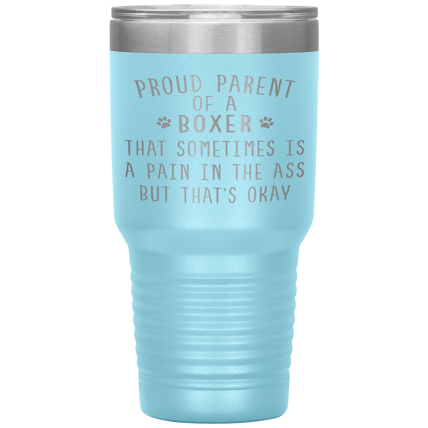 Proud Parent of a Boxer Tumbler