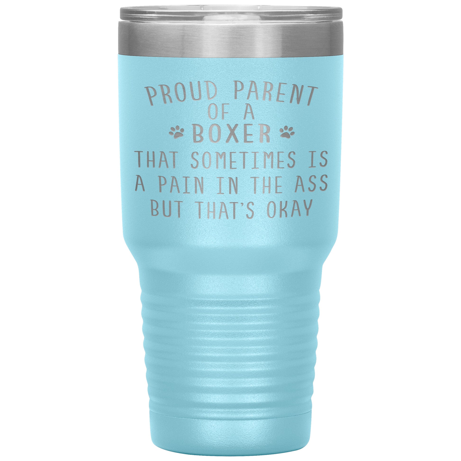 Proud Parent of a Boxer Tumbler