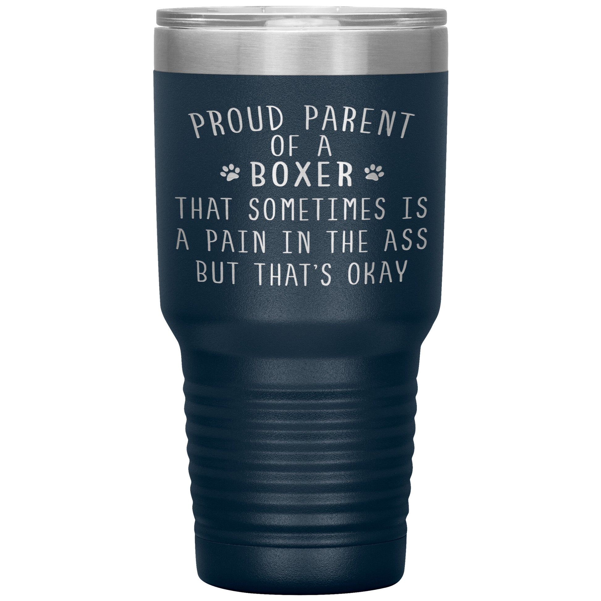 Proud Parent of a Boxer Tumbler