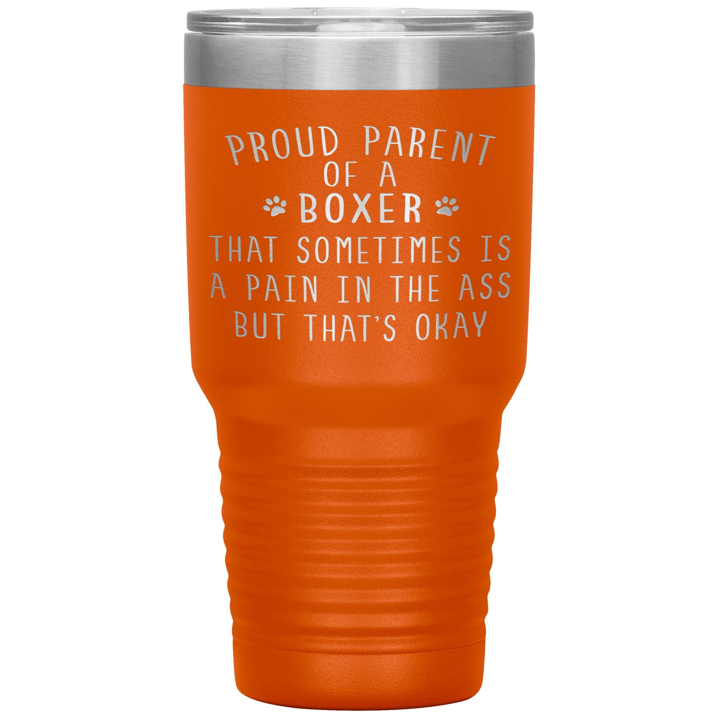 Proud Parent of a Boxer Tumbler