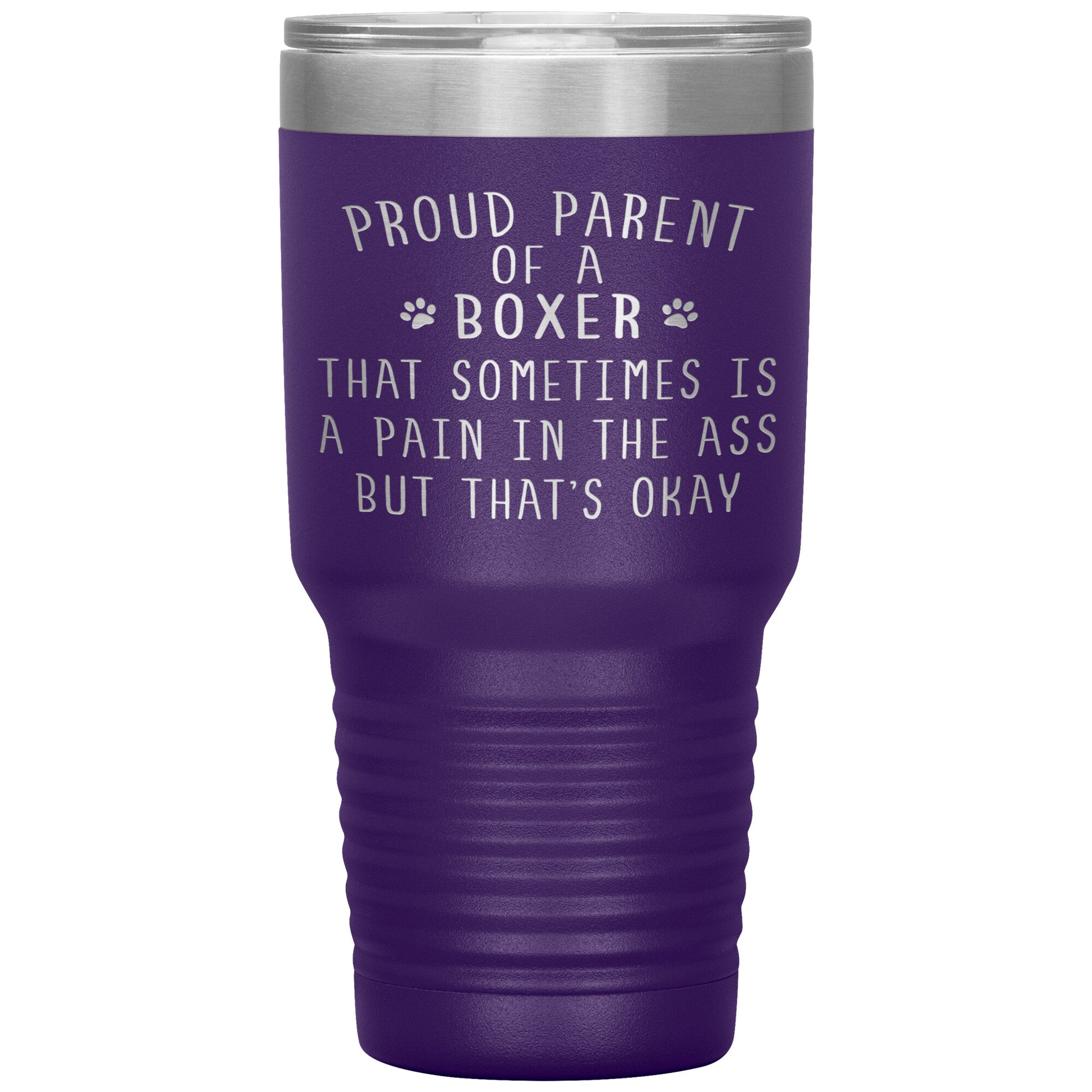 Proud Parent of a Boxer Tumbler