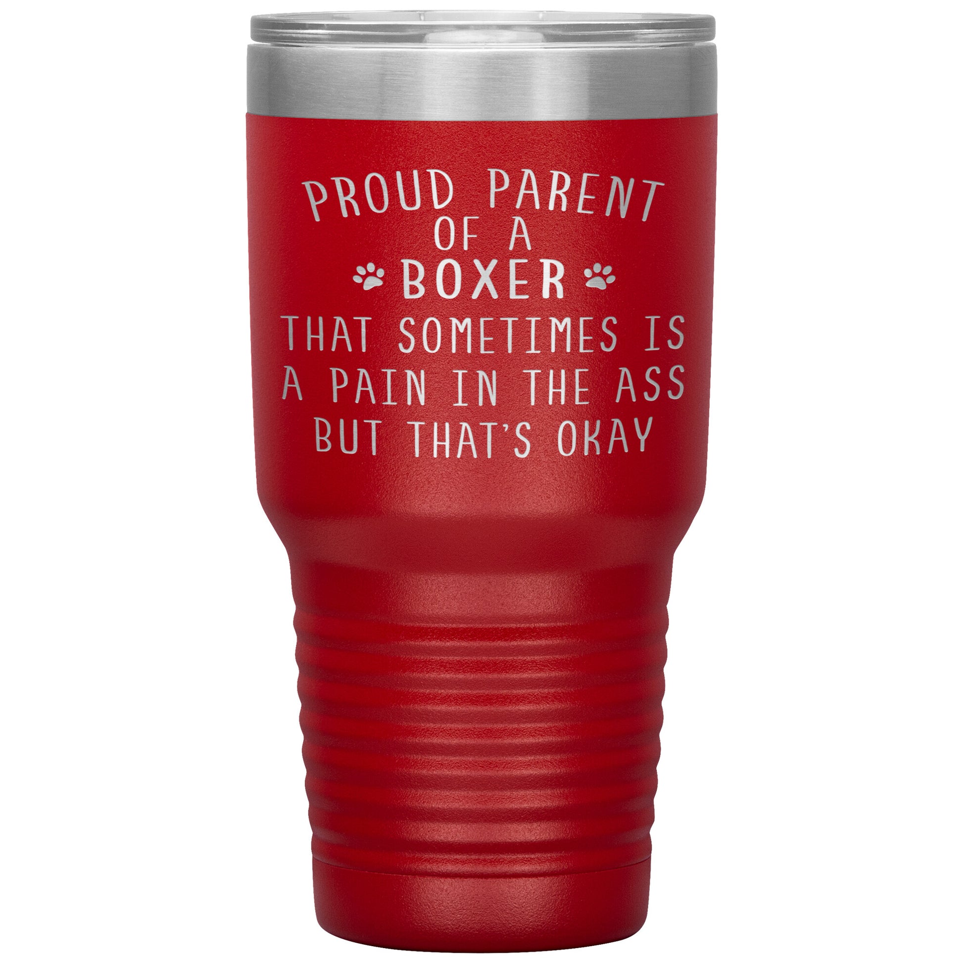 Proud Parent of a Boxer Tumbler