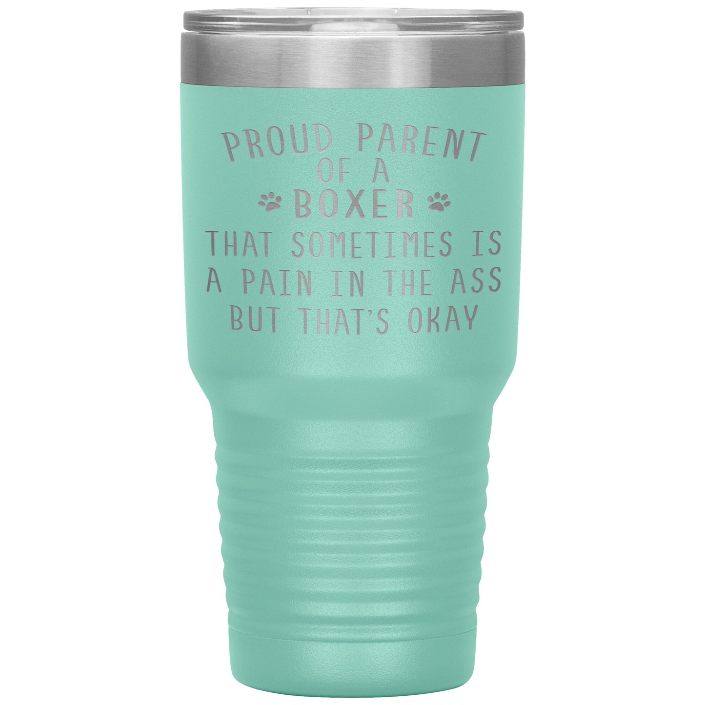 Proud Parent of a Boxer Tumbler