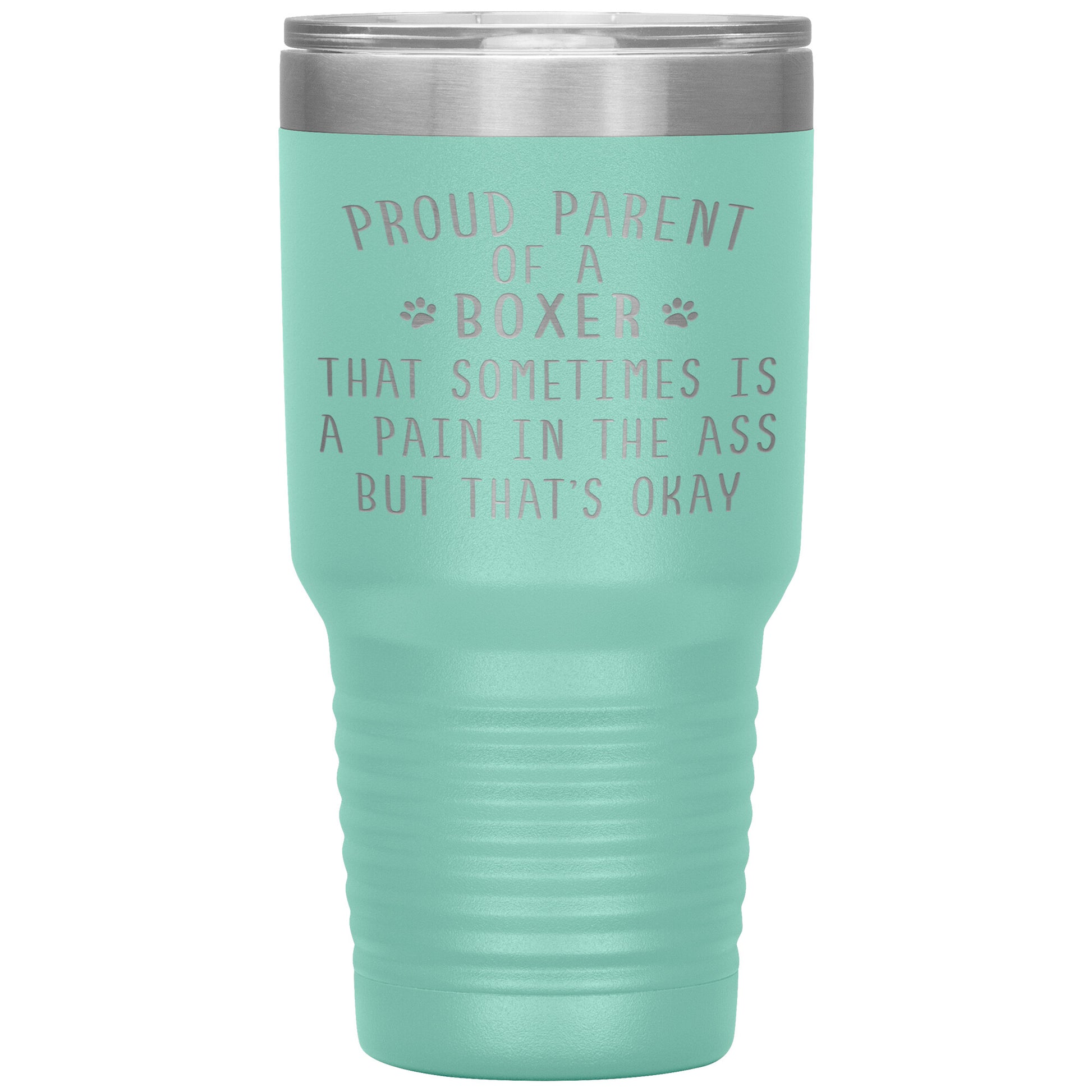 Proud Parent of a Boxer Tumbler