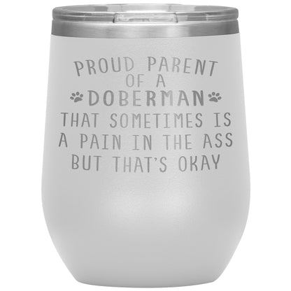 Proud Parent of a Doberman Tumbler