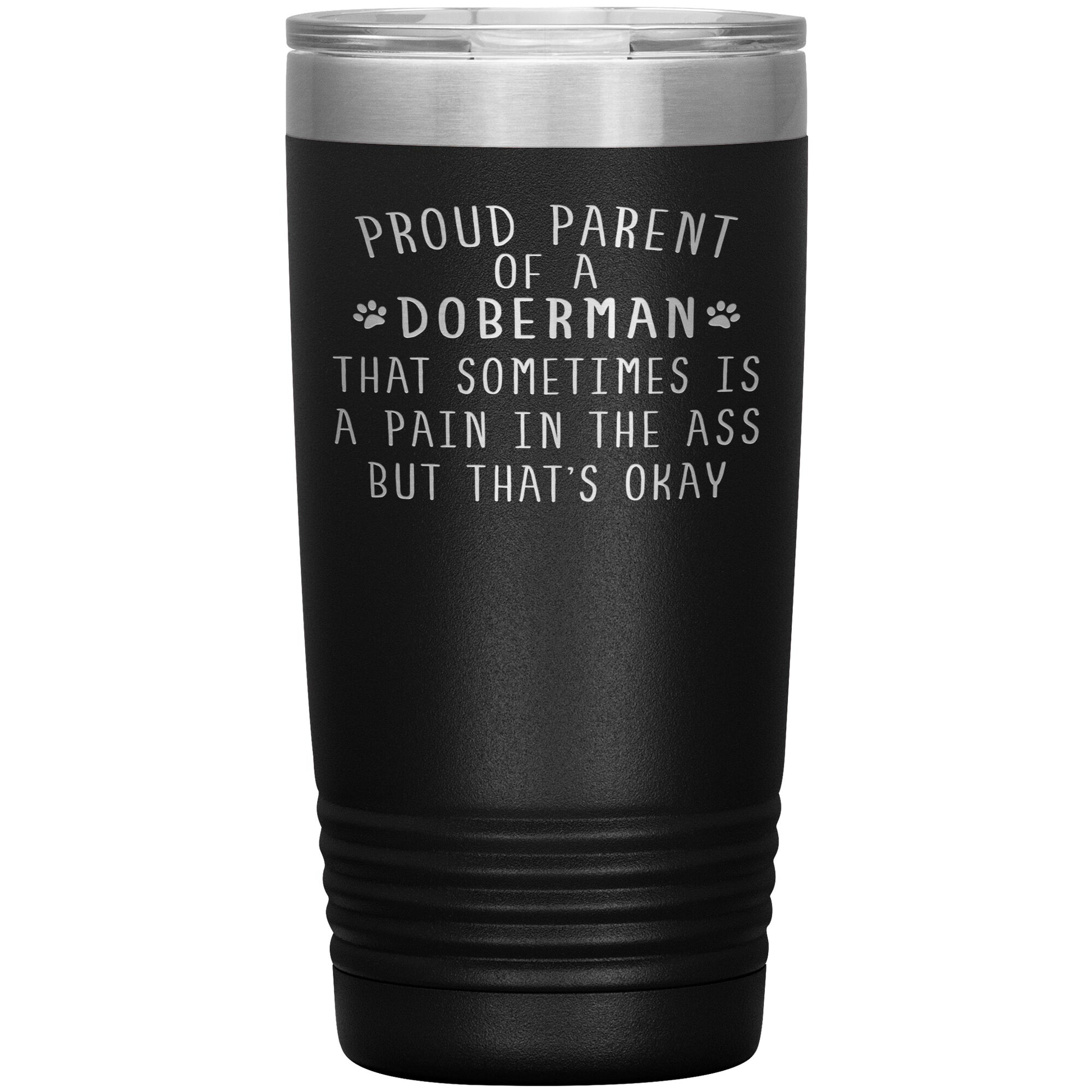 Proud Parent of a Doberman Tumbler