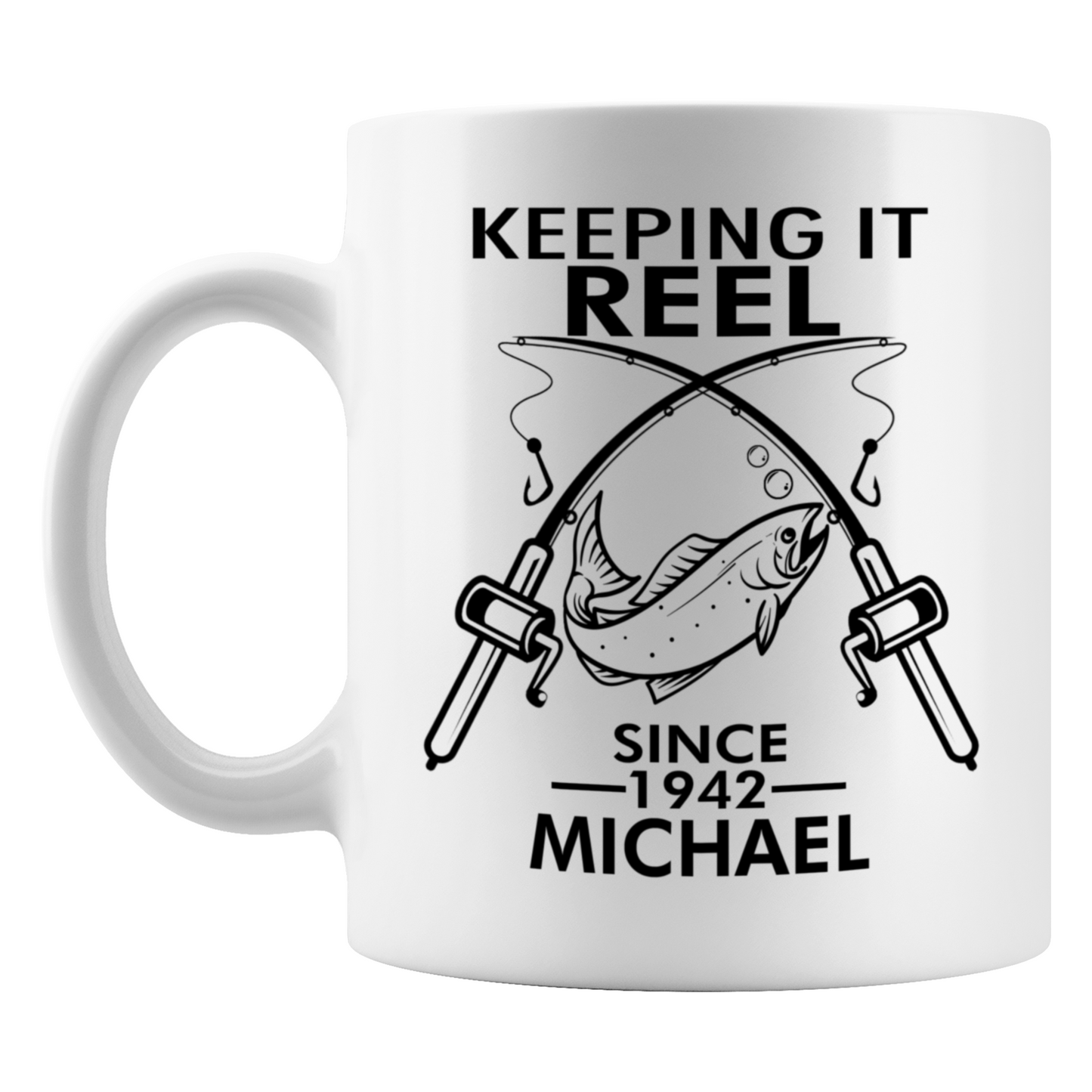 Keeping it Reel Since 1942 Mug